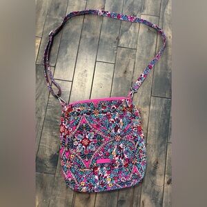 Vera Bradley Floral Pink Crossbody Bag